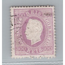 PORTUGAL 1870 Yv 49aB DENTADO 13 1/2 ESTAMPILLA DE MUY BUENA CALIDAD 50 EUROS